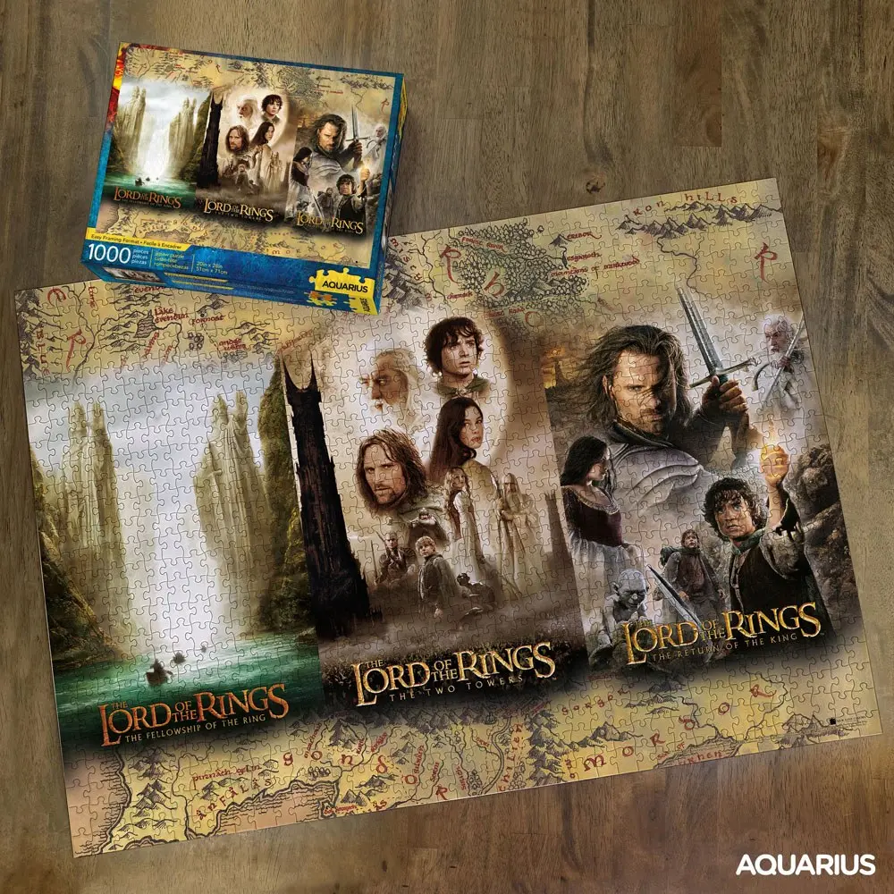 Lord of the Rings Jigsaw Puzzle Triptych (1000 kusov) termékfotó