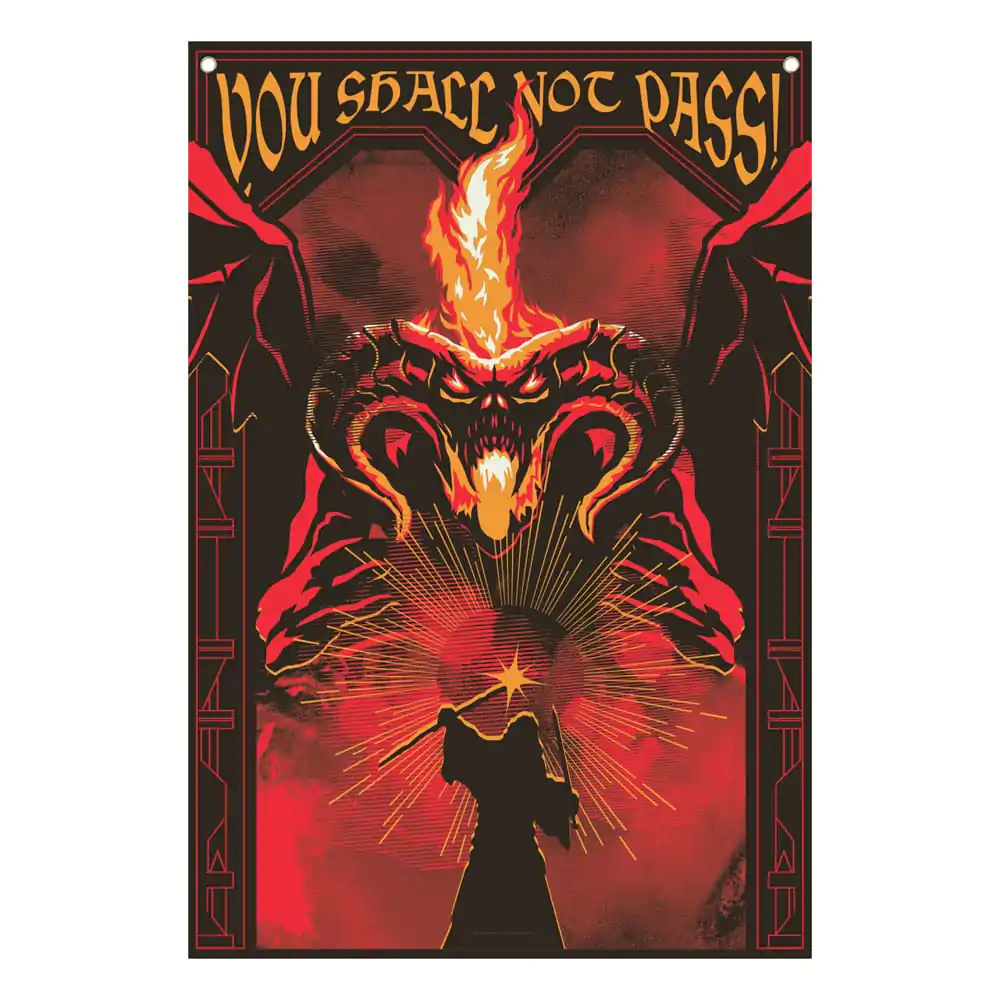 Lord of the Rings Wall Banner You shall not pass! 125 x 85 cm termékfotó