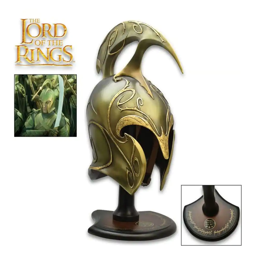 LOTR Replika 1/1 Elven Kit War Helm High Elven Limited Edition termékfotó