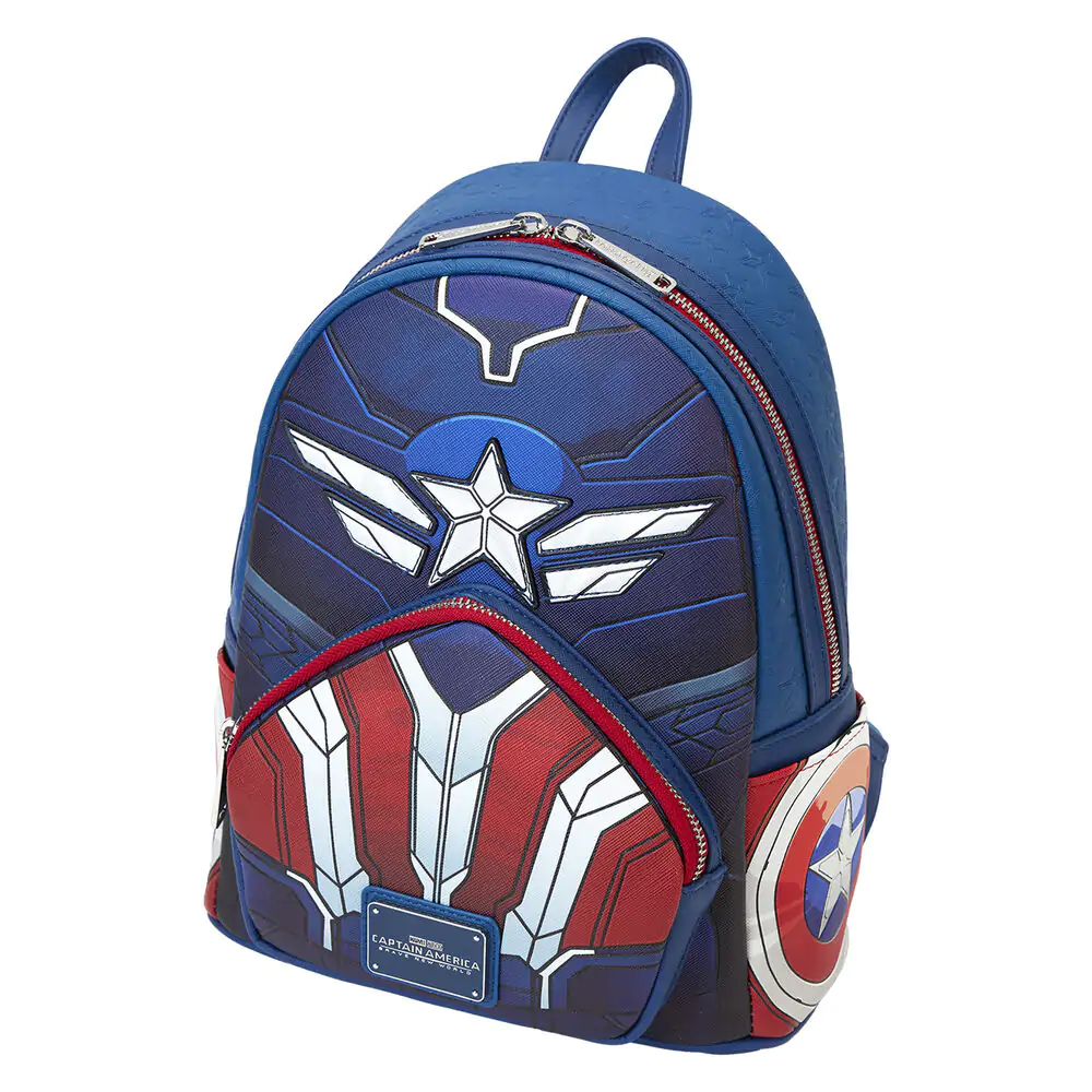 Loungefly Marvel Captain America Brave New World ruksak 26 cm produktová fotografia