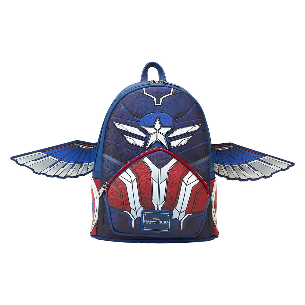 Loungefly Marvel Captain America Brave New World ruksak 26 cm produktová fotografia