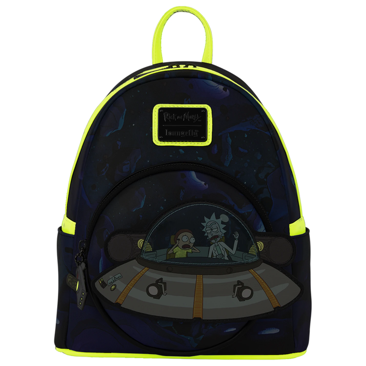 Loungefly Cartoon Network Rick and Morty Space Cruiser Loungefly batoh 26 cm produktová fotografia