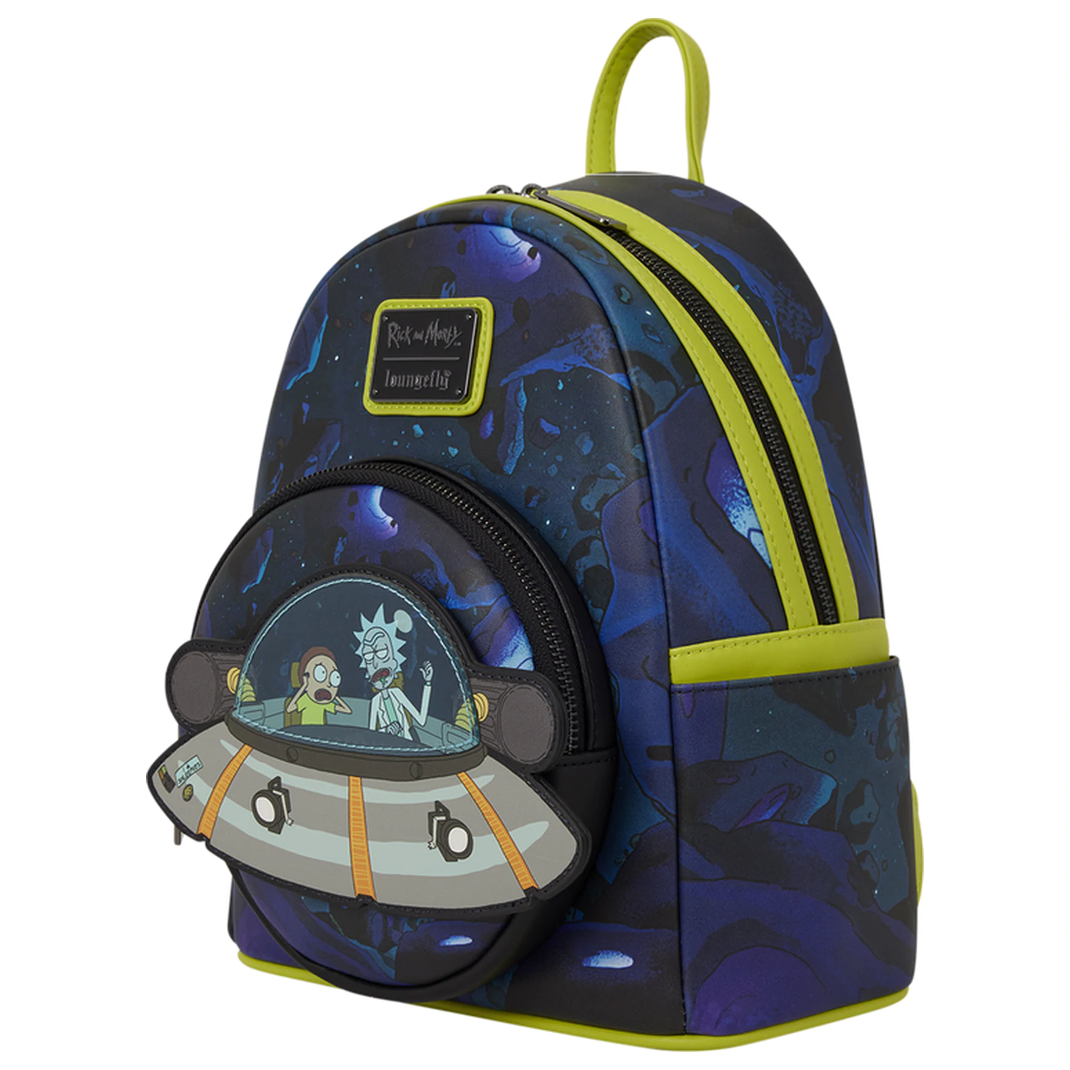 Loungefly Cartoon Network Rick and Morty Space Cruiser Loungefly batoh 26 cm produktová fotografia