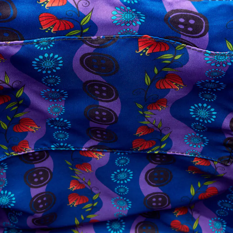 Loungefly Coraline Worlds Laika nákupná taška produktová fotografia