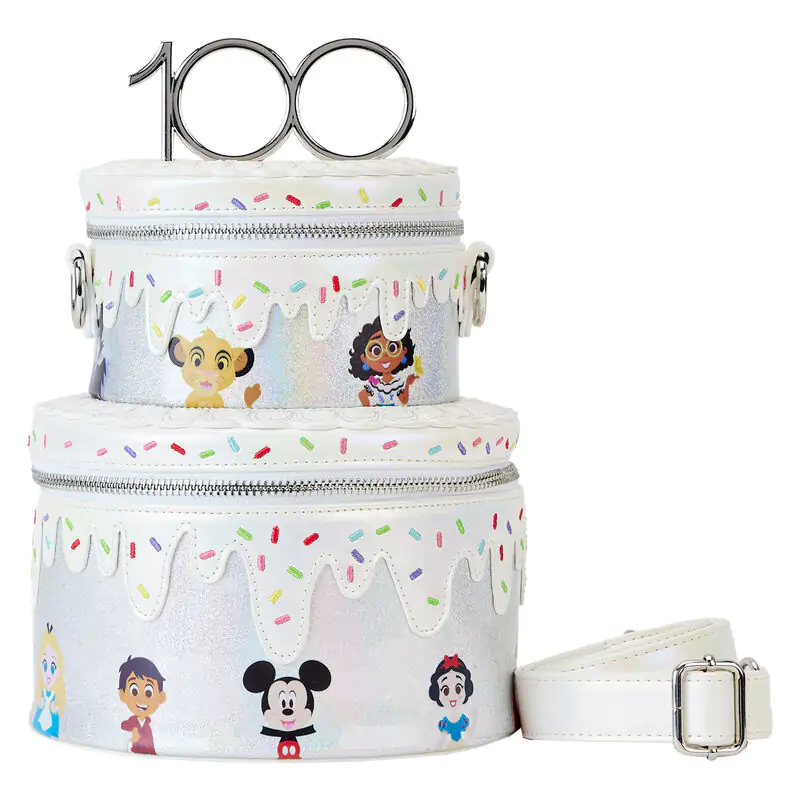 Loungefly Disney 100. výročie taška crossbody Celebration Cake termékfotó