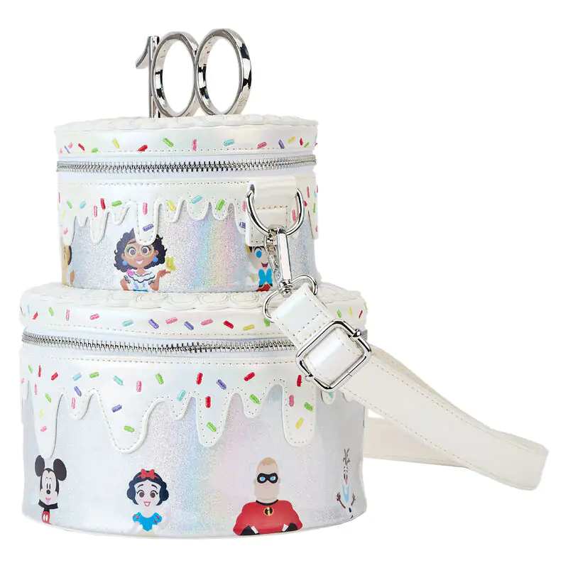 Loungefly Disney 100. výročie taška crossbody Celebration Cake termékfotó