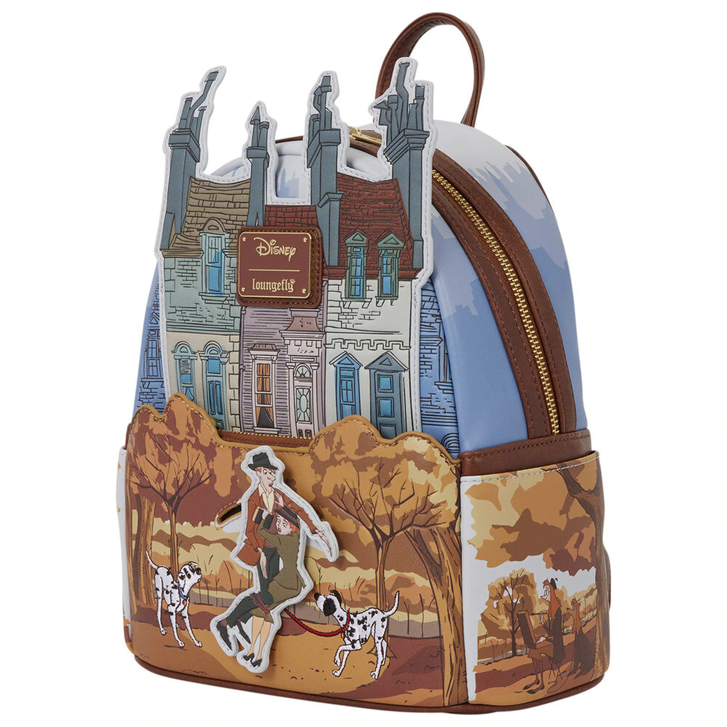 Loungefly Disney 101 Dalmatians Roger & Anita ruksak 26cm produktová fotografia