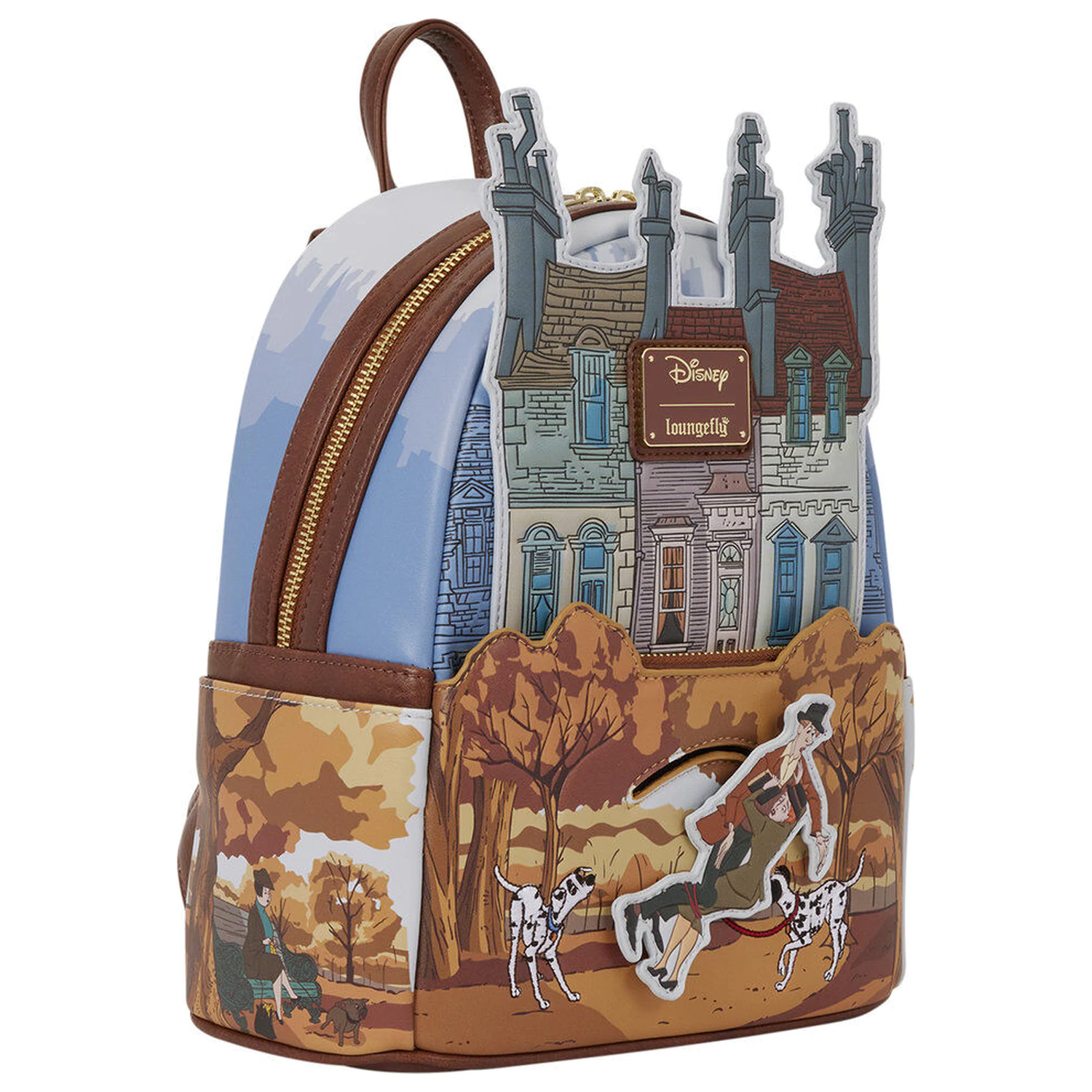 Loungefly Disney 101 Dalmatians Roger & Anita ruksak 26cm produktová fotografia