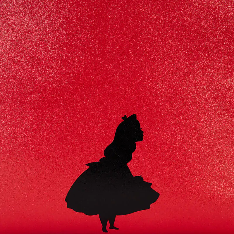 Loungefly Disney Alice In Wonderland Villains konvertibilná nákupná taška produktová fotografia