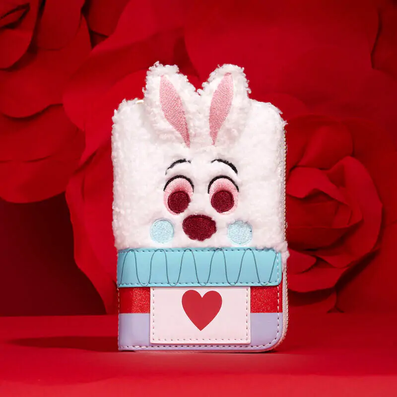 Loungefly Disney Alice In Wonderland White Rabbit peňaženka produktová fotografia
