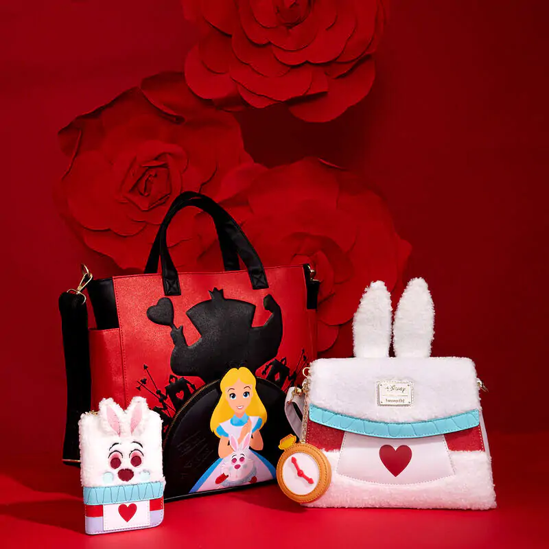 Loungefly Disney Alice In Wonderland White Rabbit peňaženka produktová fotografia