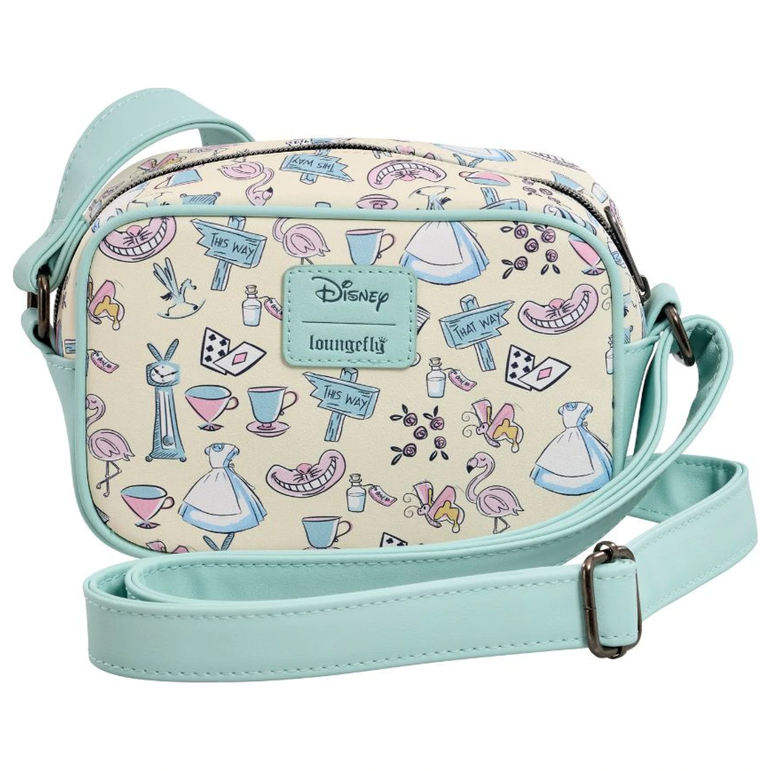 Loungefly Disney Alice In Wonderland Floral Scene taška cez rameno produktová fotografia