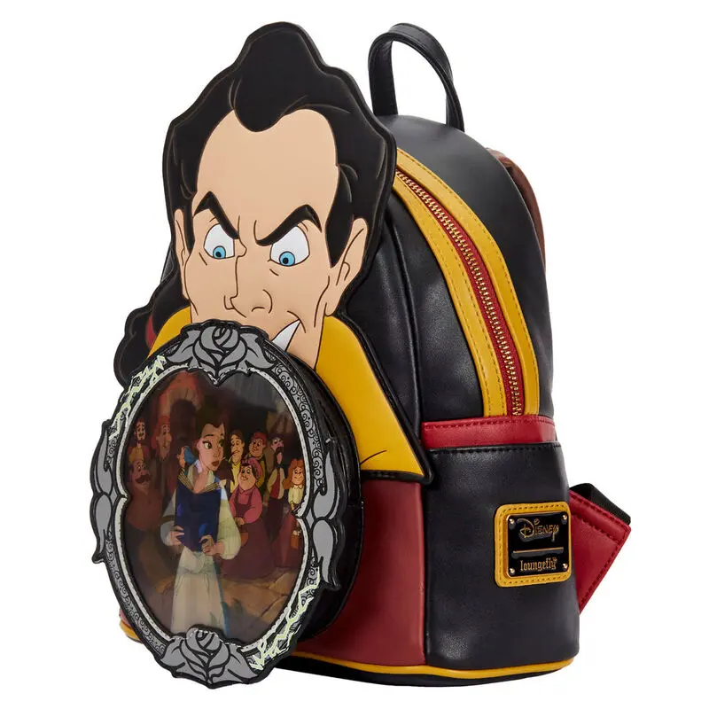 Loungefly Disney Beauty and the Beast Villains Gaston Scene batoh 26 cm termékfotó