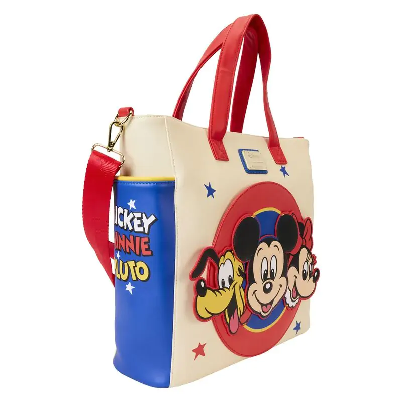 Loungefly Disney Classic Mickey and Friends convertible backpack tote bag (26,5 cm) termékfotó