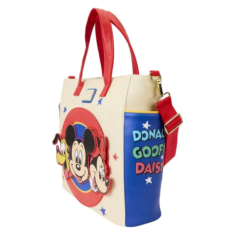 Loungefly Disney Classic Mickey and Friends convertible backpack tote bag (26,5 cm) termékfotó