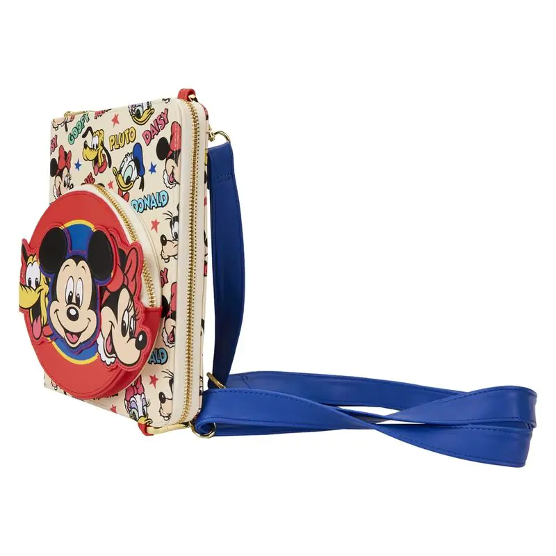 Loungefly Disney Classic Mickey and Friends crossbody zápisník produktová fotografia