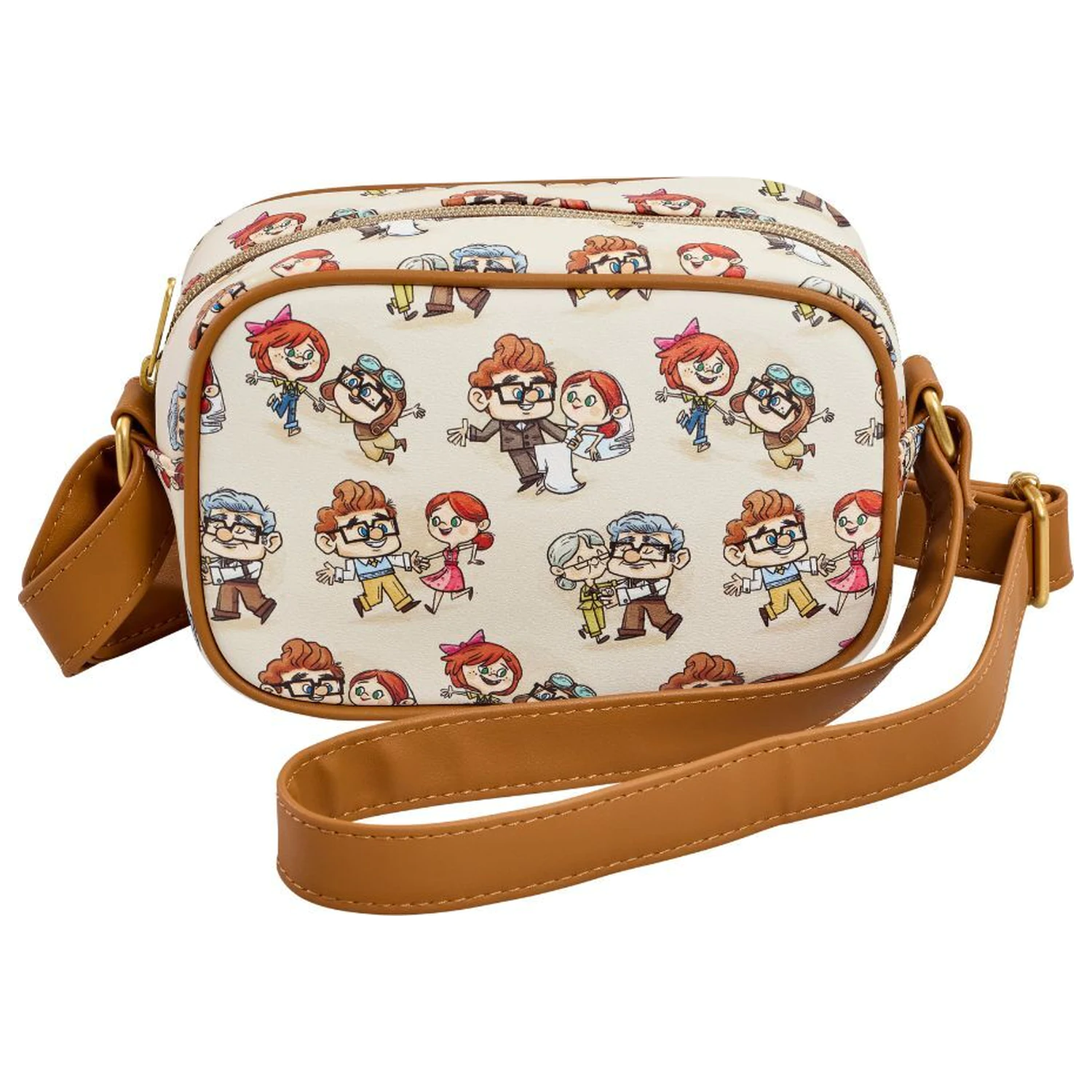 Loungefly Disney Ellie And Carl Aop taška cez rameno produktová fotografia