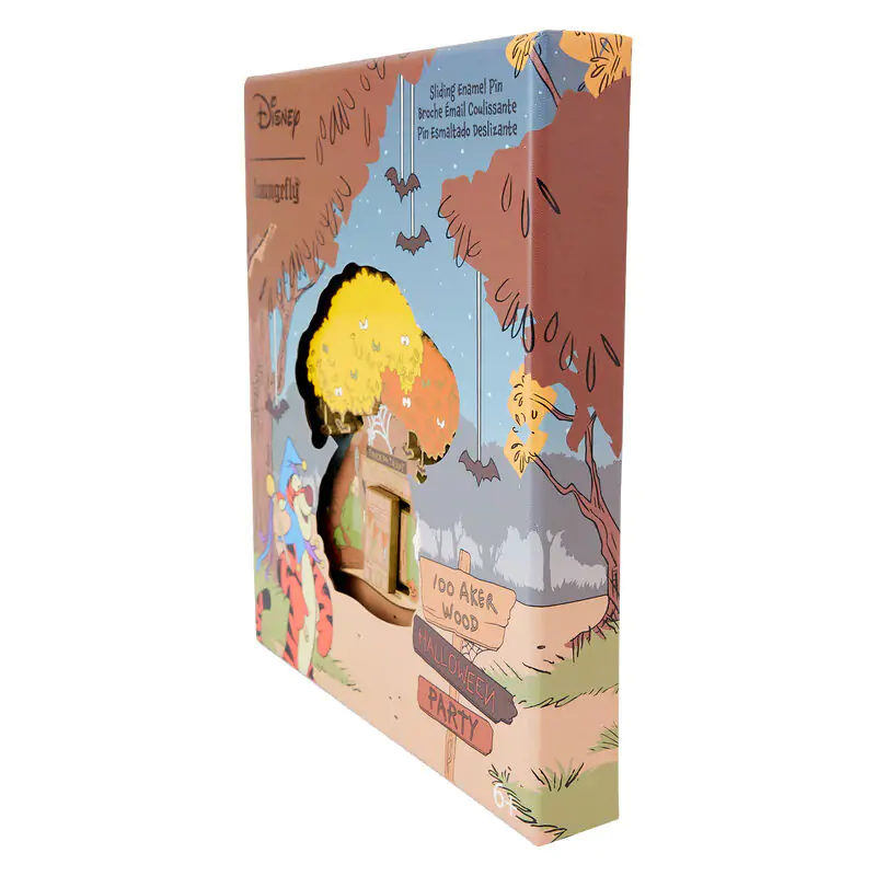 Loungefly Disney Winnie the Pooh Halloween Costume odznak produktová fotografia
