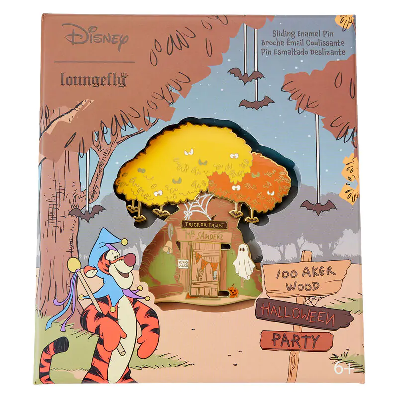 Loungefly Disney Winnie the Pooh Halloween Costume odznak produktová fotografia