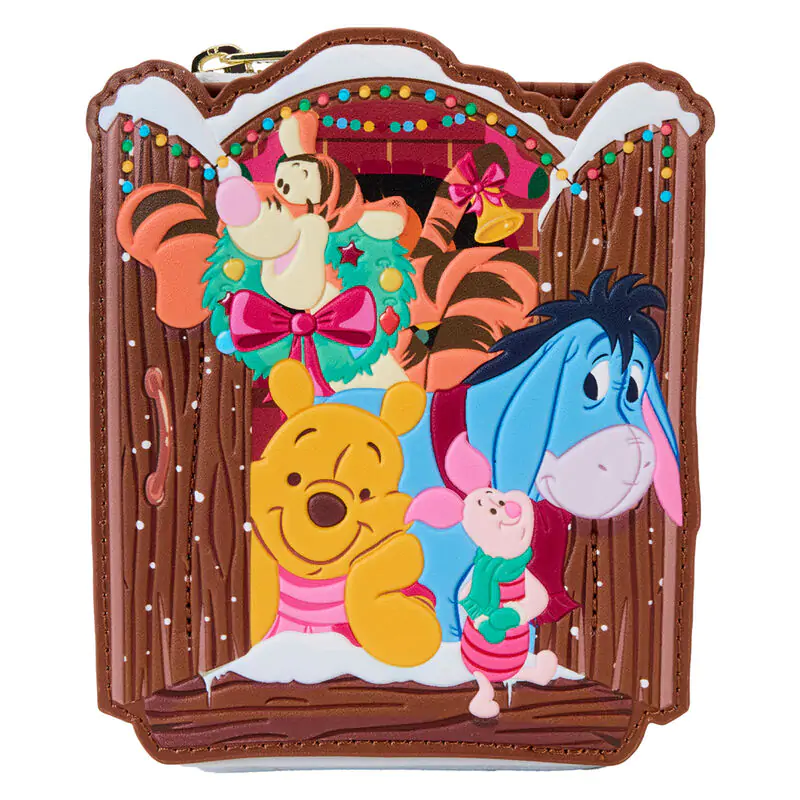 Loungefly Disney Winnie the Pooh Holiday Friends peňaženka produktová fotografia