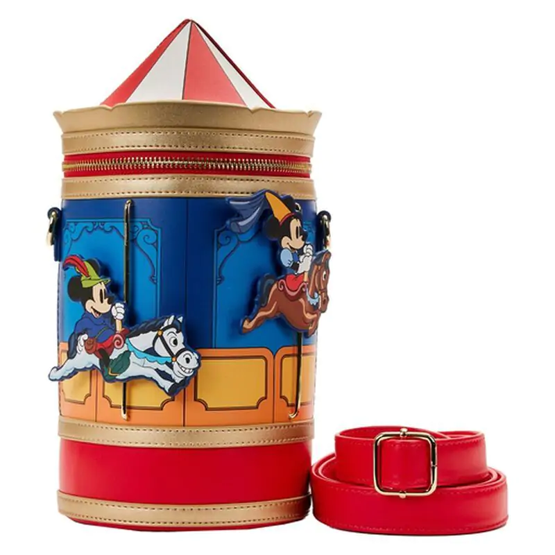 Loungefly Disney Mickey & Minnie Carousel taška cez rameno produktová fotografia