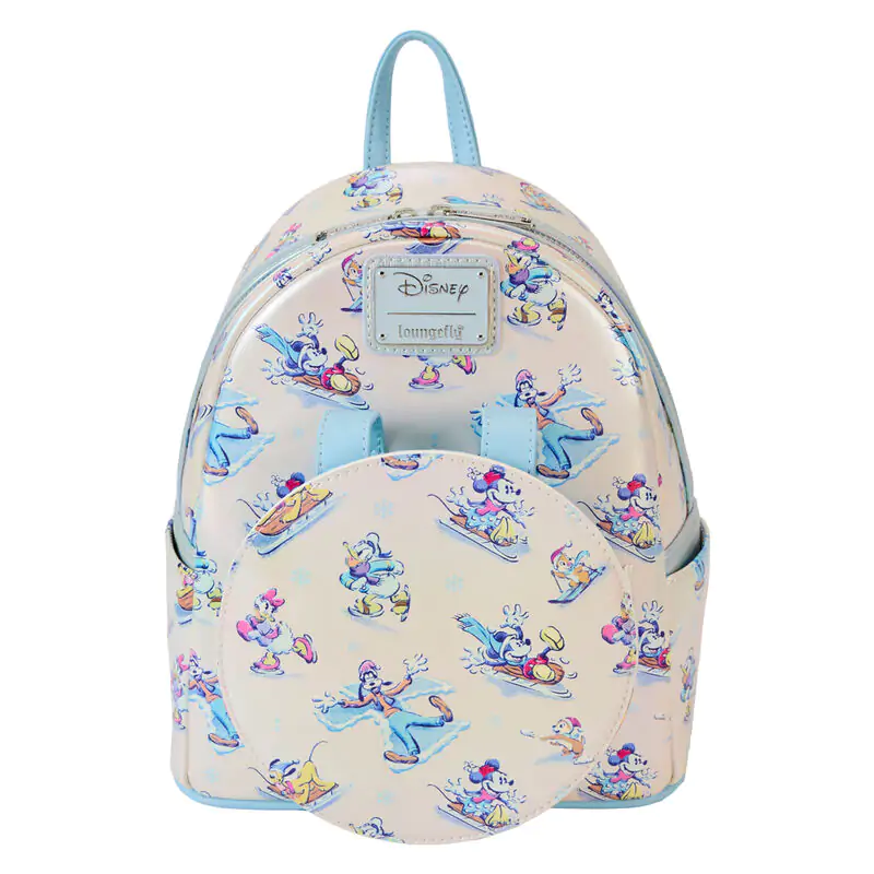 Loungefly Disney Mickey and Friends Winter Wonderland backpack + bandeau sada 26 cm termékfotó