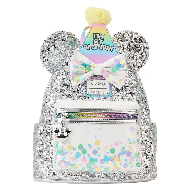 Loungefly Disney Mickey Mouse and Friends Birthday Celebration ruksak 25cm produktová fotografia