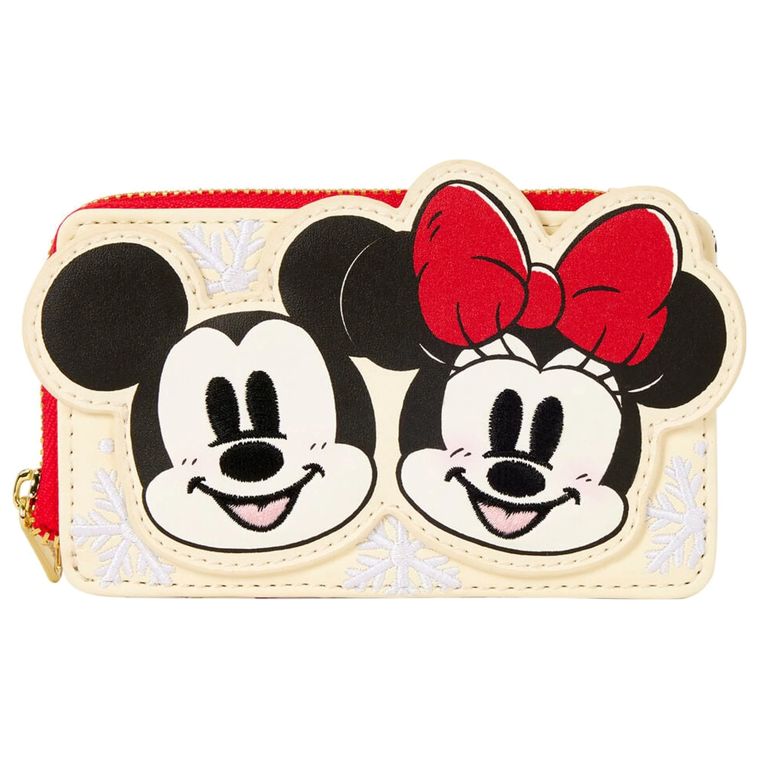 Loungefly Disney Mickey & Friends Holiday Snow puzdro na karty produktová fotografia
