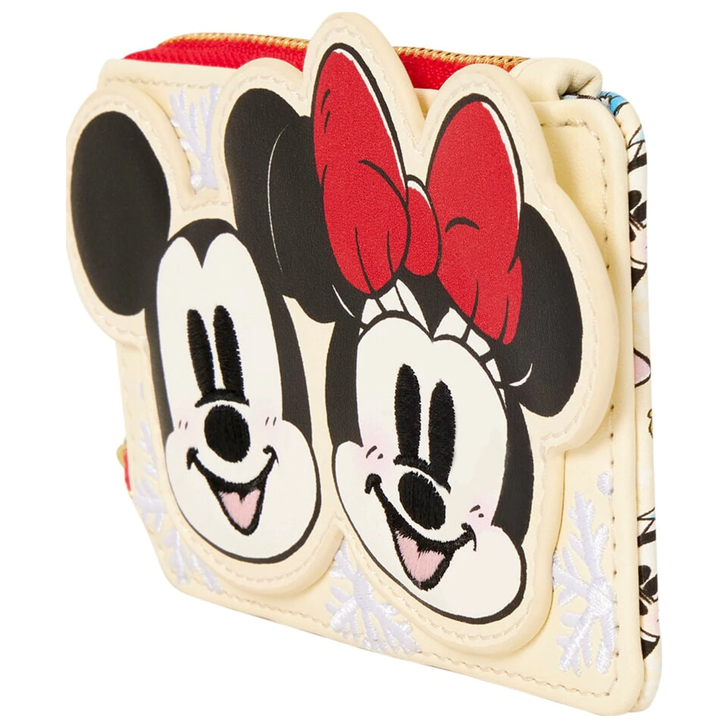 Loungefly Disney Mickey & Friends Holiday Snow puzdro na karty produktová fotografia