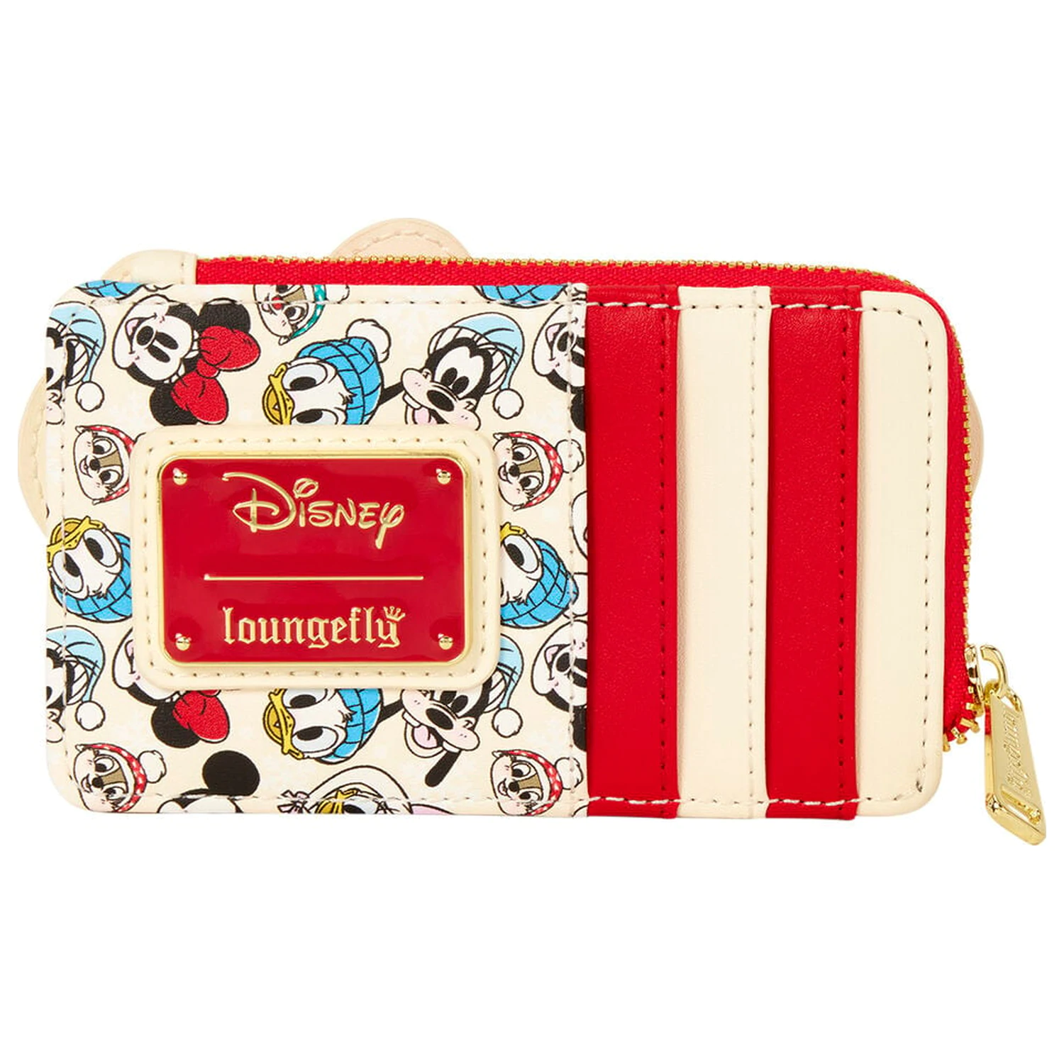 Loungefly Disney Mickey & Friends Holiday Snow puzdro na karty produktová fotografia