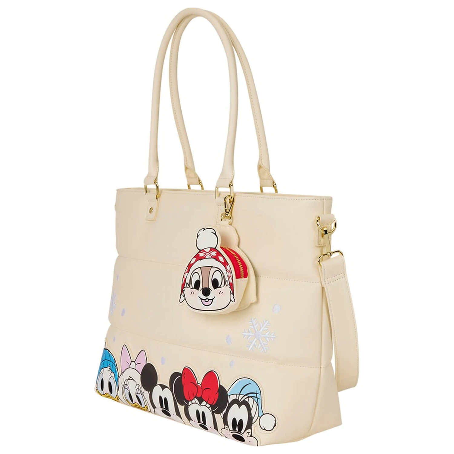 Loungefly Disney Mickey & Friends Puff Quilt taška a peňaženka na mince produktová fotografia