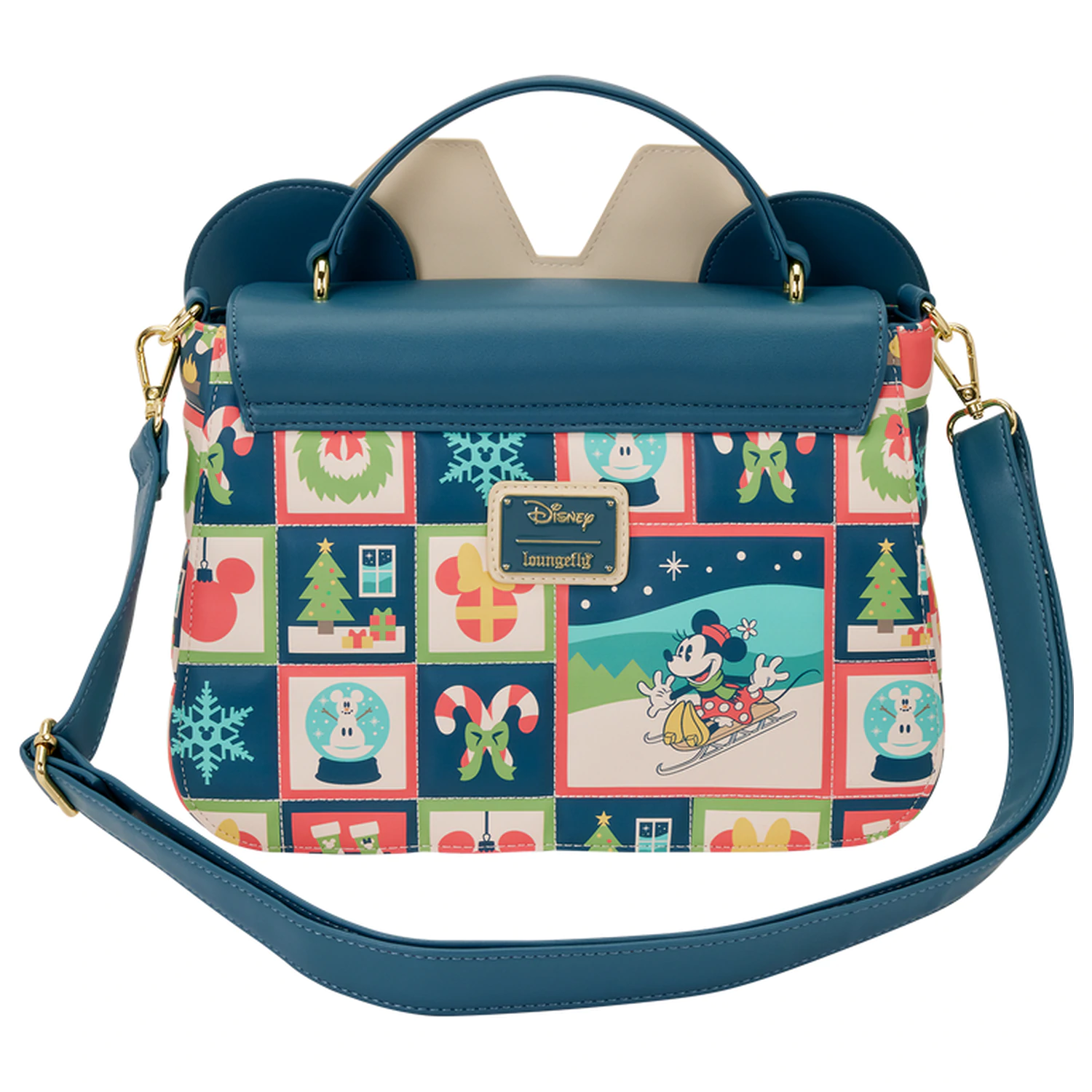 Loungefly Disney Mickey Holiday taška cez rameno produktová fotografia
