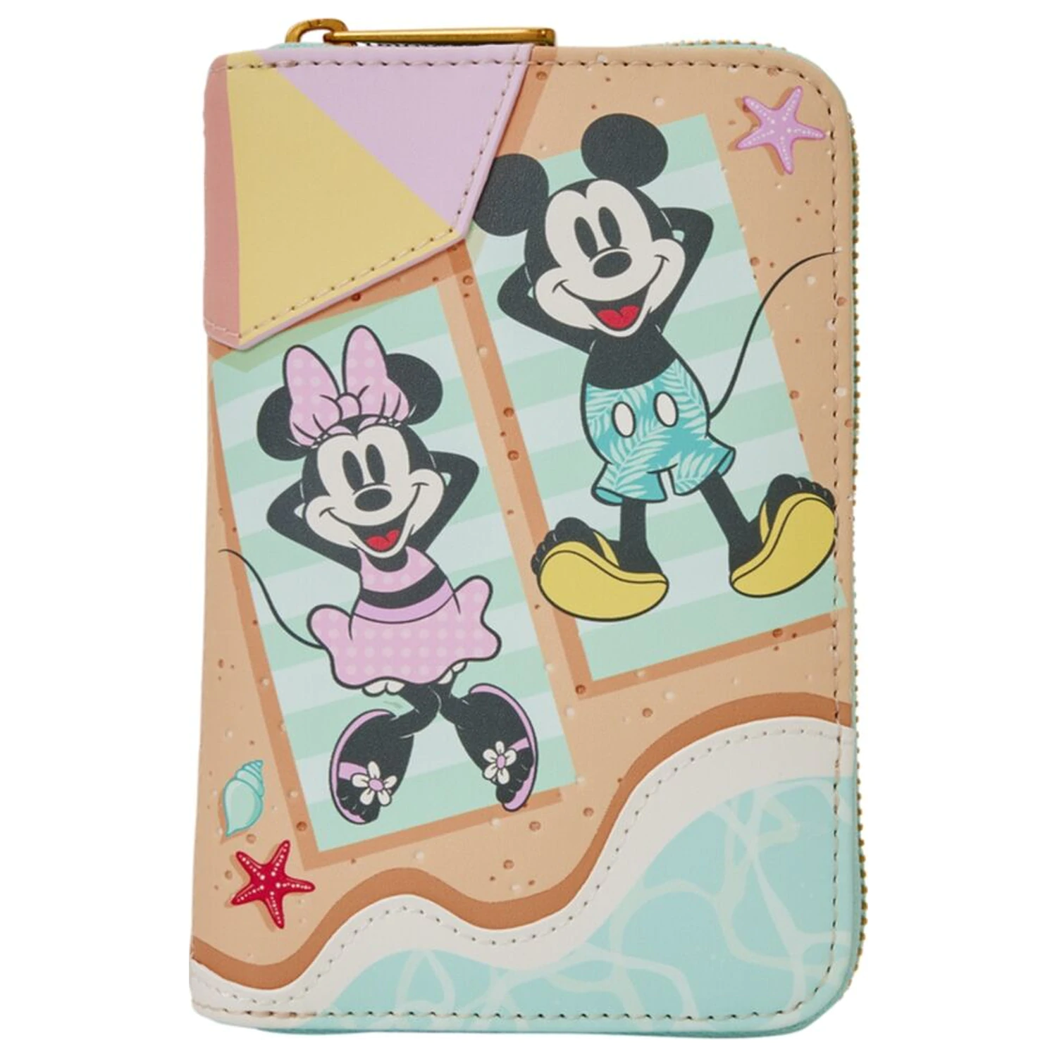 Loungefly Disney Mickey & Minnie Beach Fun peňaženka produktová fotografia