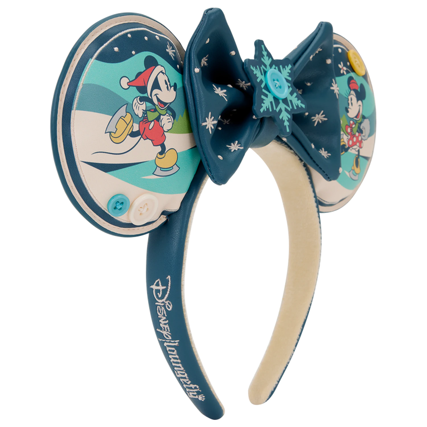 Loungefly Disney Mickey & Minnie Holiday čelenka produktová fotografia