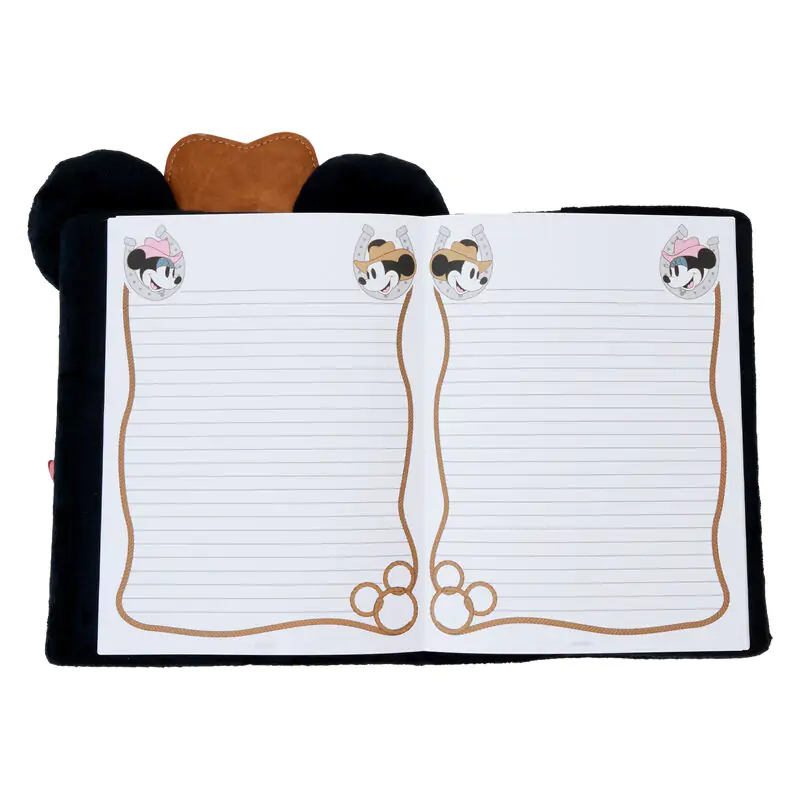 Loungefly Disney Mickey Western zápisník produktová fotografia