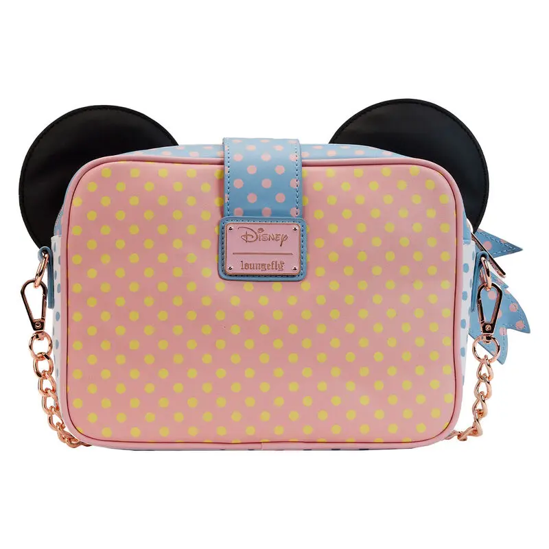 Loungefly Disney Minnie Mouse Pastel Polka Dot Crossbody taška termékfotó