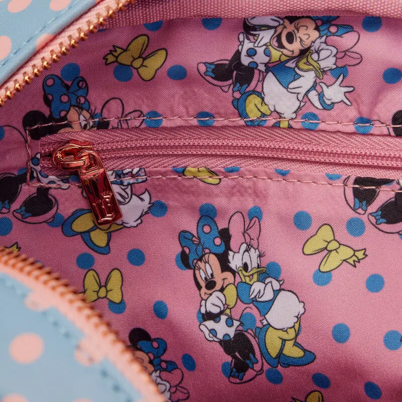 Loungefly Disney Minnie Mouse Pastel Polka Dot Crossbody taška termékfotó