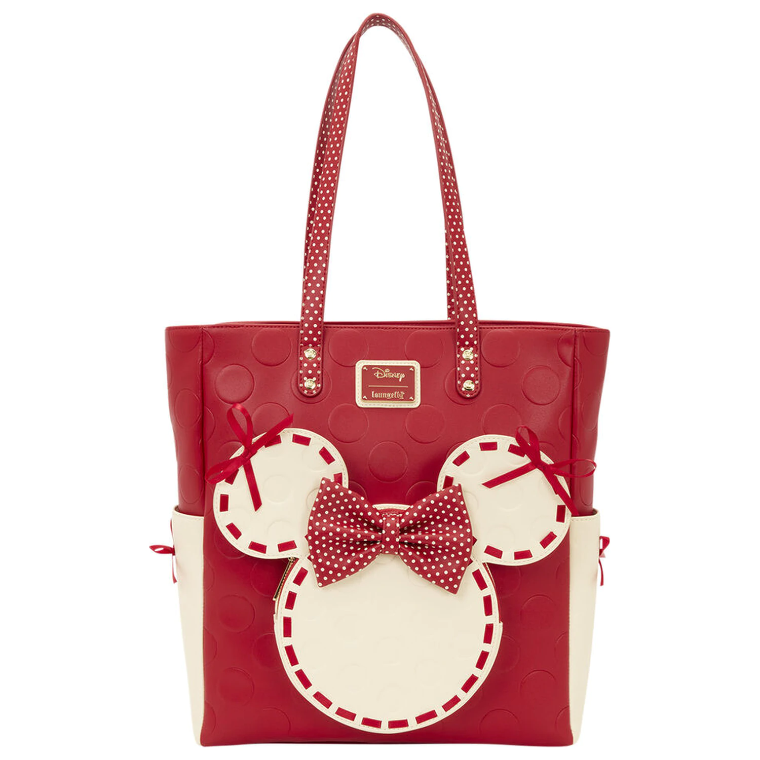 Loungefly Disney Minnie Mouse Rocks the Dots Coquette tote taška produktová fotografia