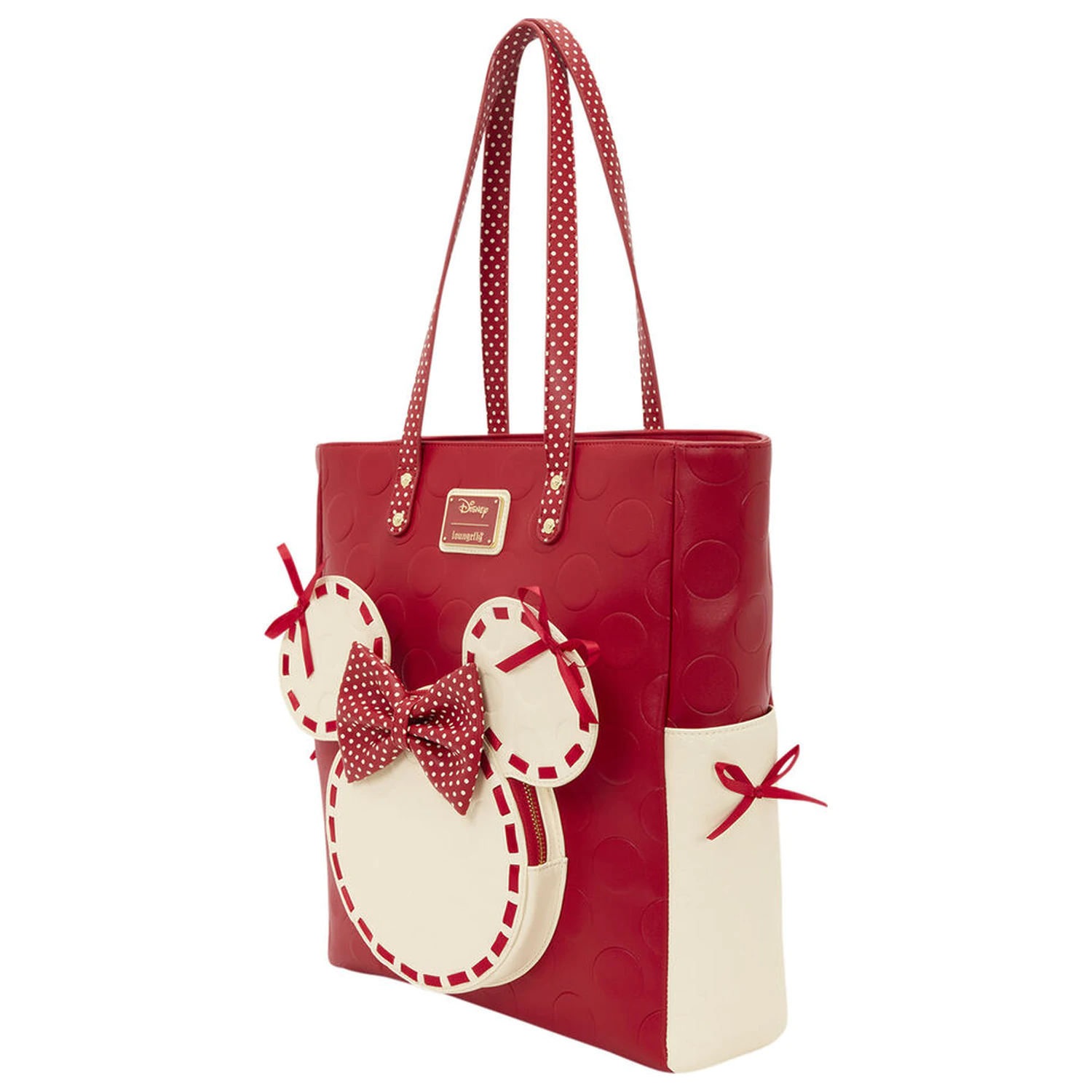 Loungefly Disney Minnie Mouse Rocks the Dots Coquette tote taška produktová fotografia