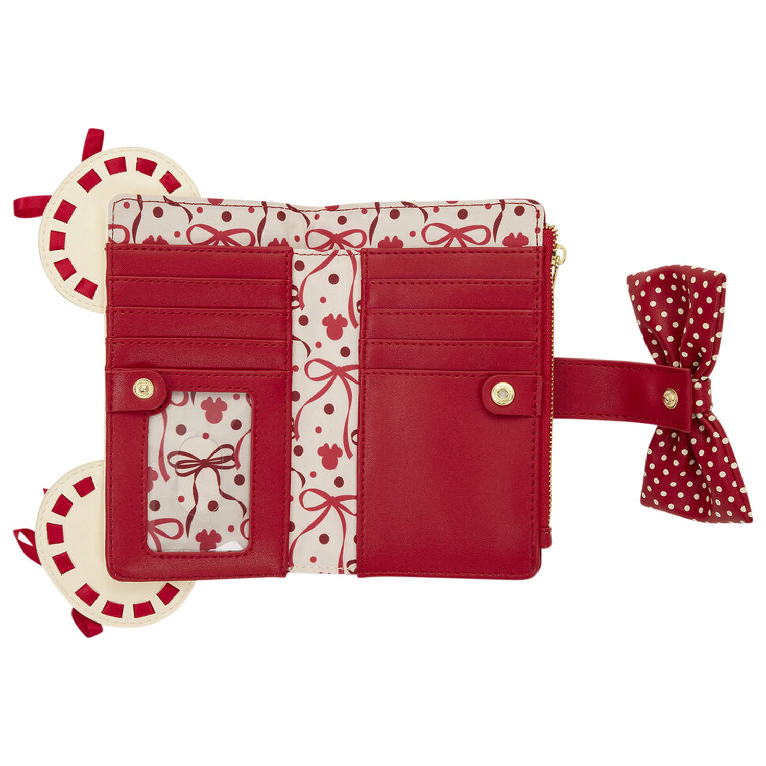 Loungefly Disney Minnie Mouse Rocks the Dots Coquette peňaženka produktová fotografia