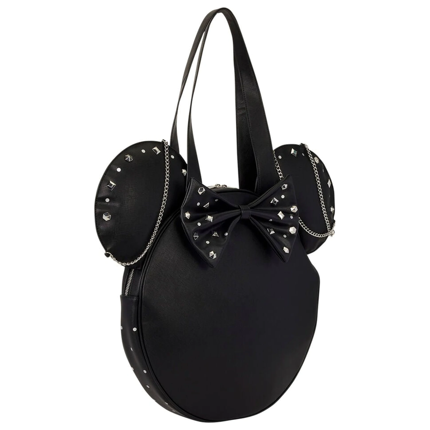 Loungefly Disney Minnie Studs & Chains nákupná taška produktová fotografia