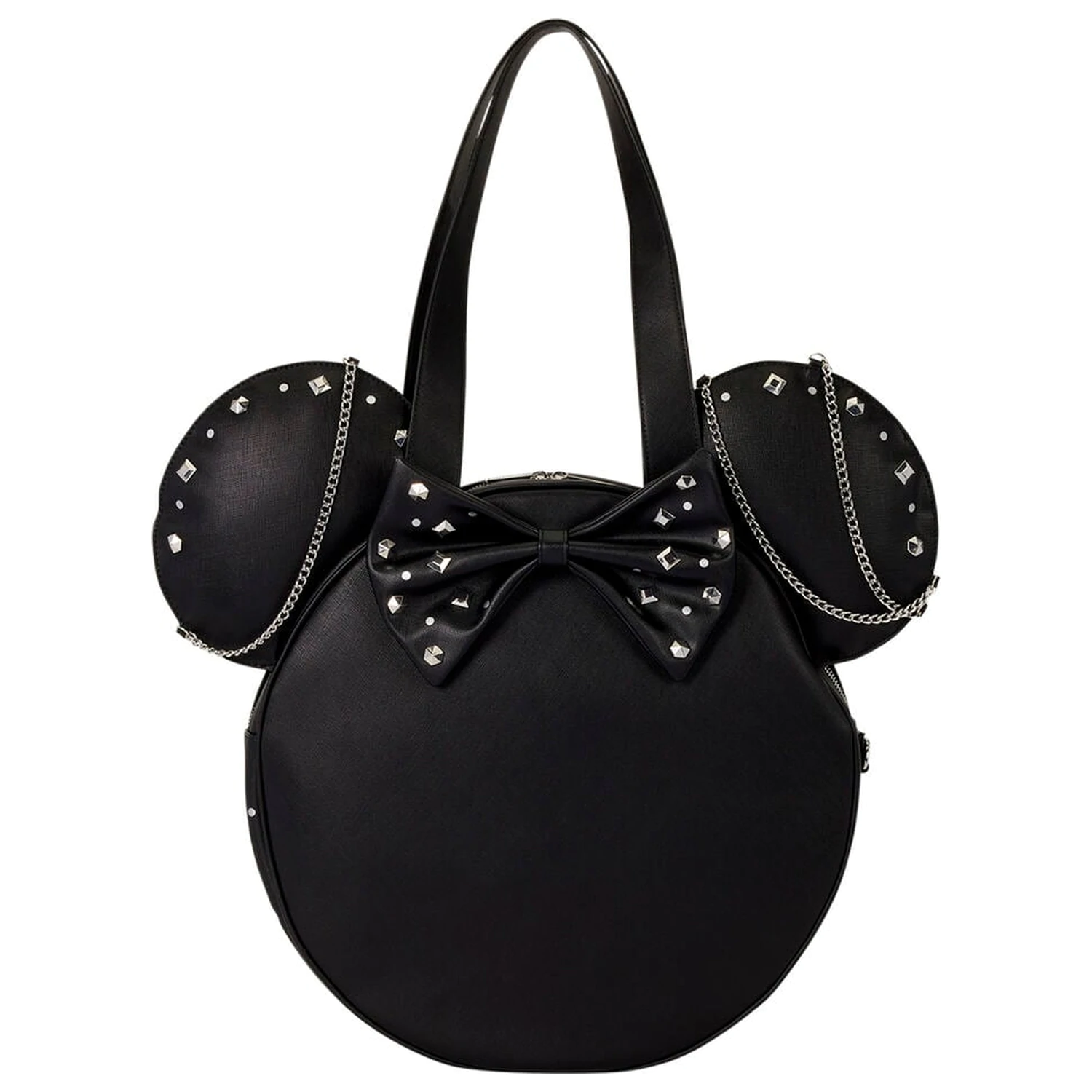 Loungefly Disney Minnie Studs & Chains nákupná taška produktová fotografia