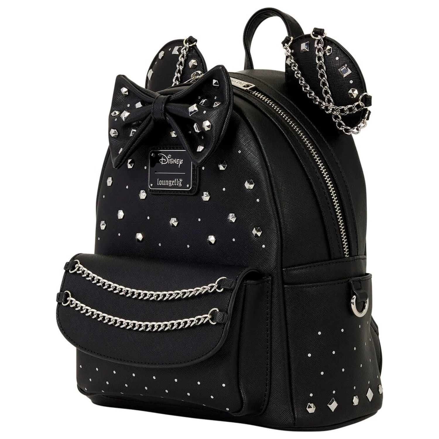 Loungefly Disney Minnie Studs & Chains batoh 26 cm produktová fotografia