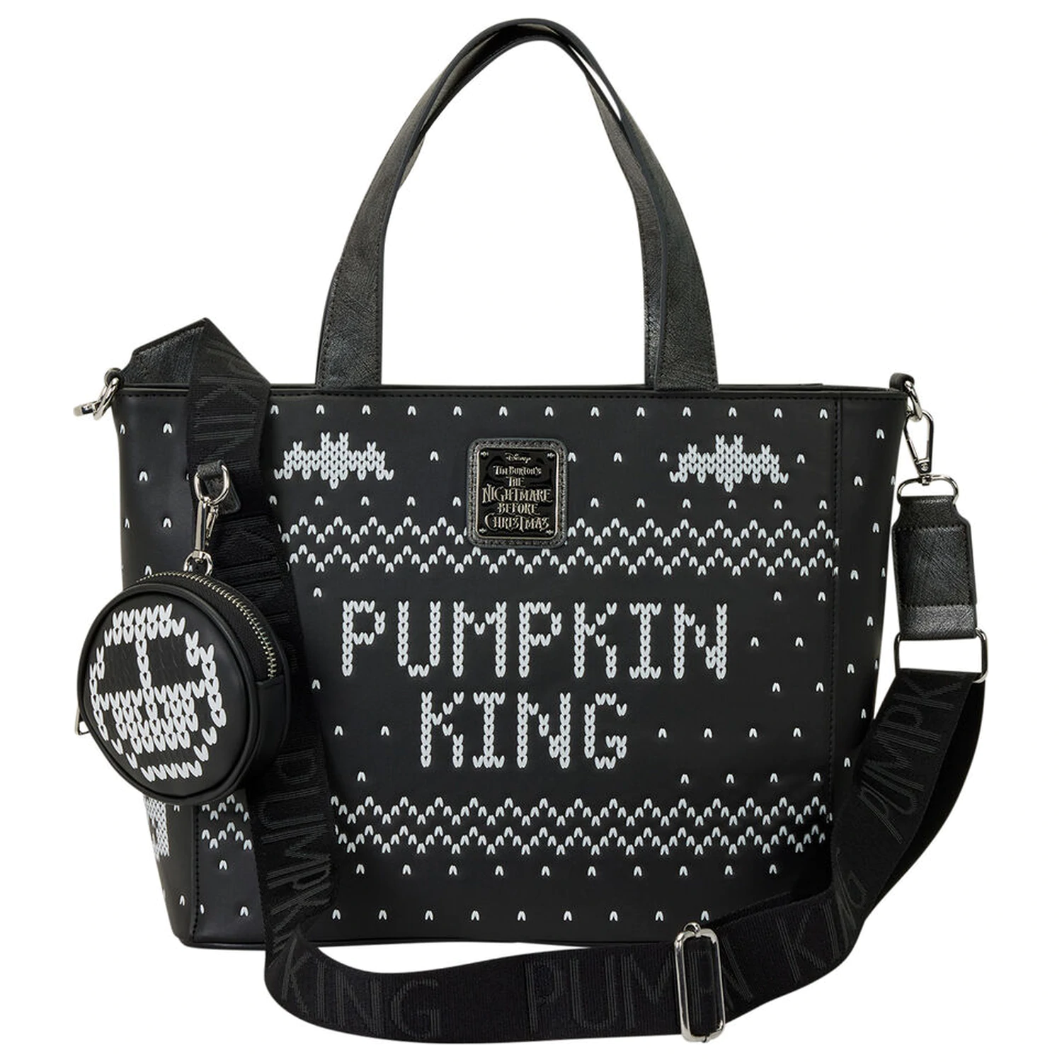 Loungefly Disney Nightmare Before Christmas Jack Skellington taška + peňaženka produktová fotografia