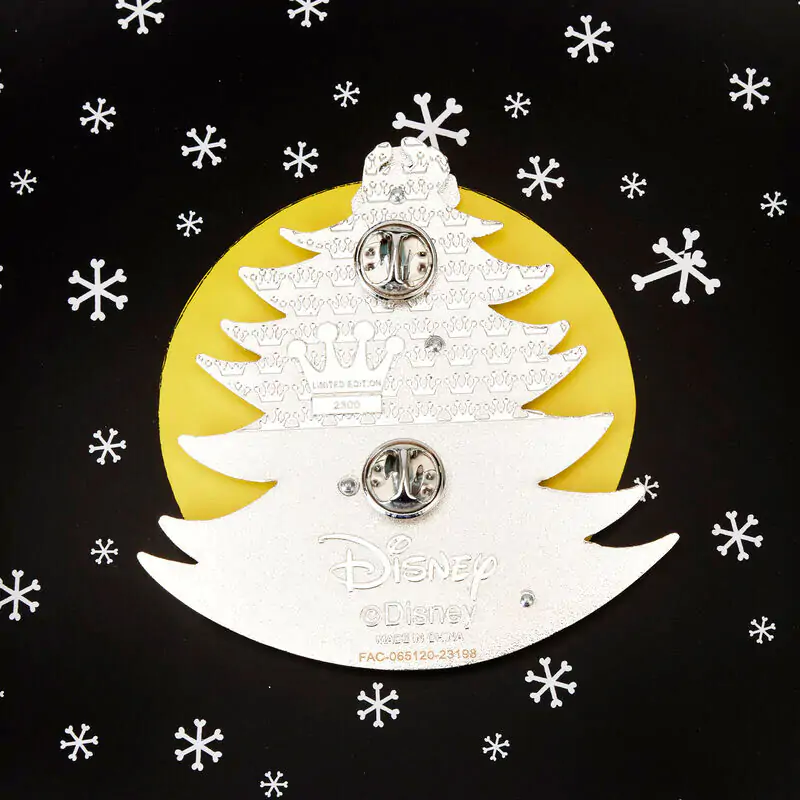 Loungefly Disney Nightmare Before Christmas odznak so svetelnou reťazou na stromček produktová fotografia