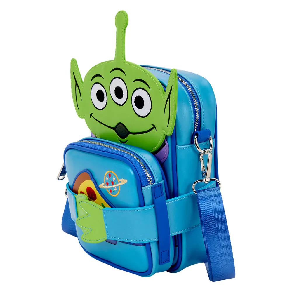 Loungefly Disney Pixar Toy Story 30th Anniversary Aliens taška cez rameno produktová fotografia