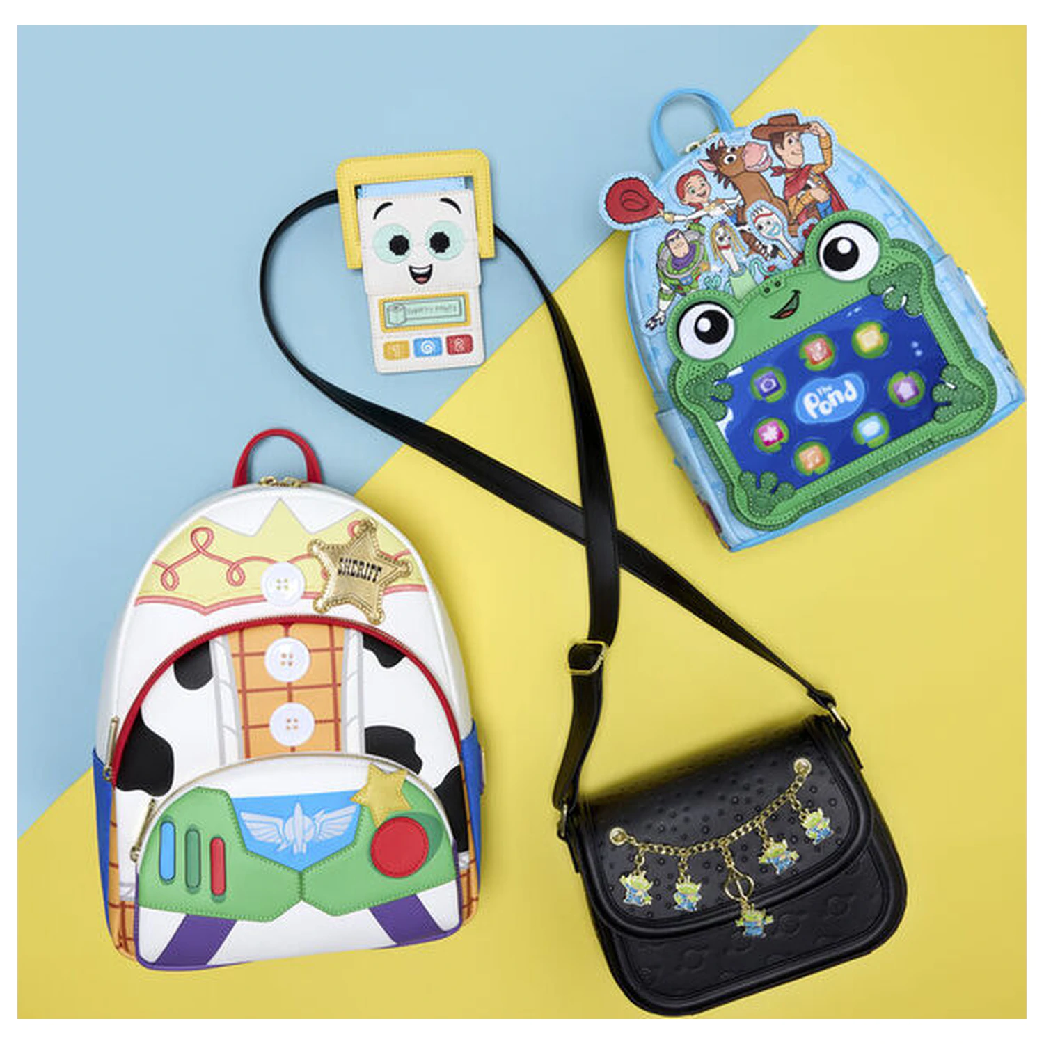 Loungefly Disney Pixar Toy Story 5 Characters batoh 26cm produktová fotografia
