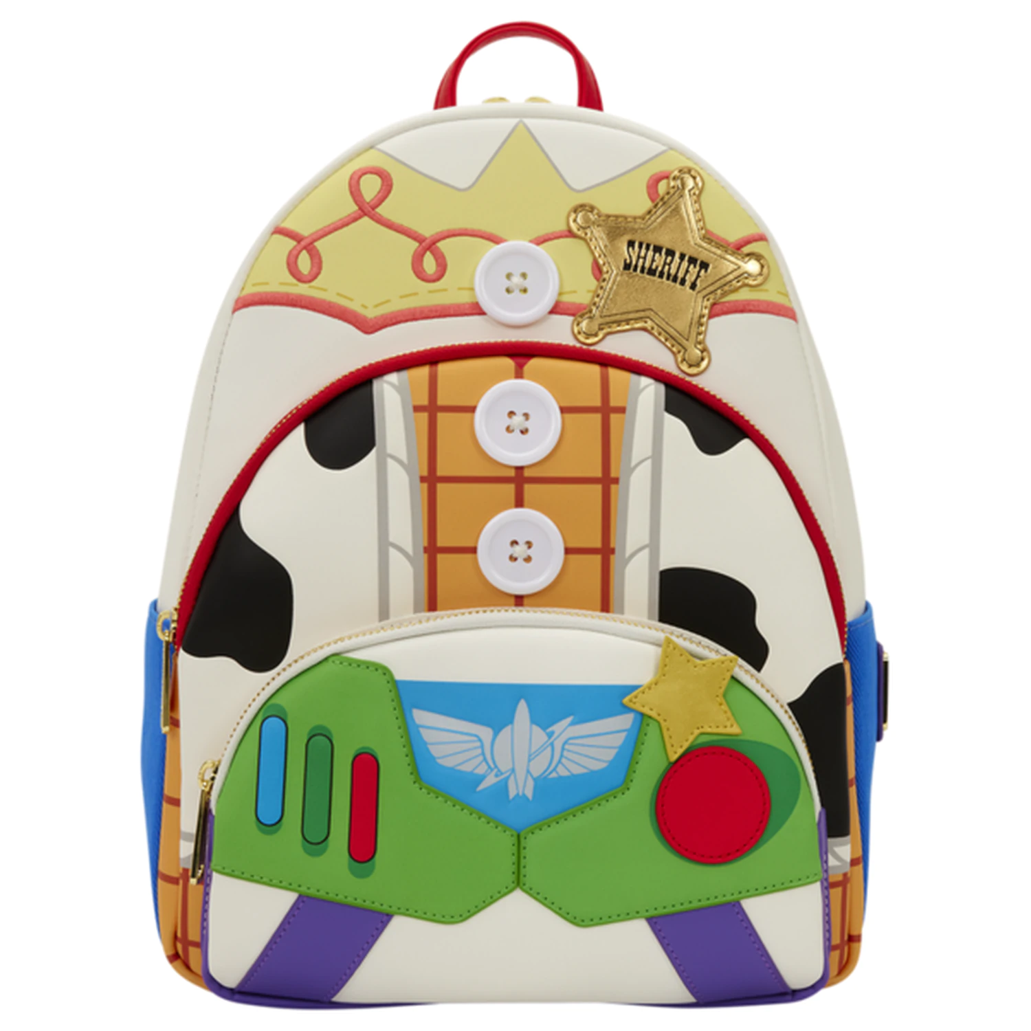 Loungefly Disney Pixar Toy Story 5 Jessie, Woody & Buzz Lightyear ruksak 31 cm produktová fotografia