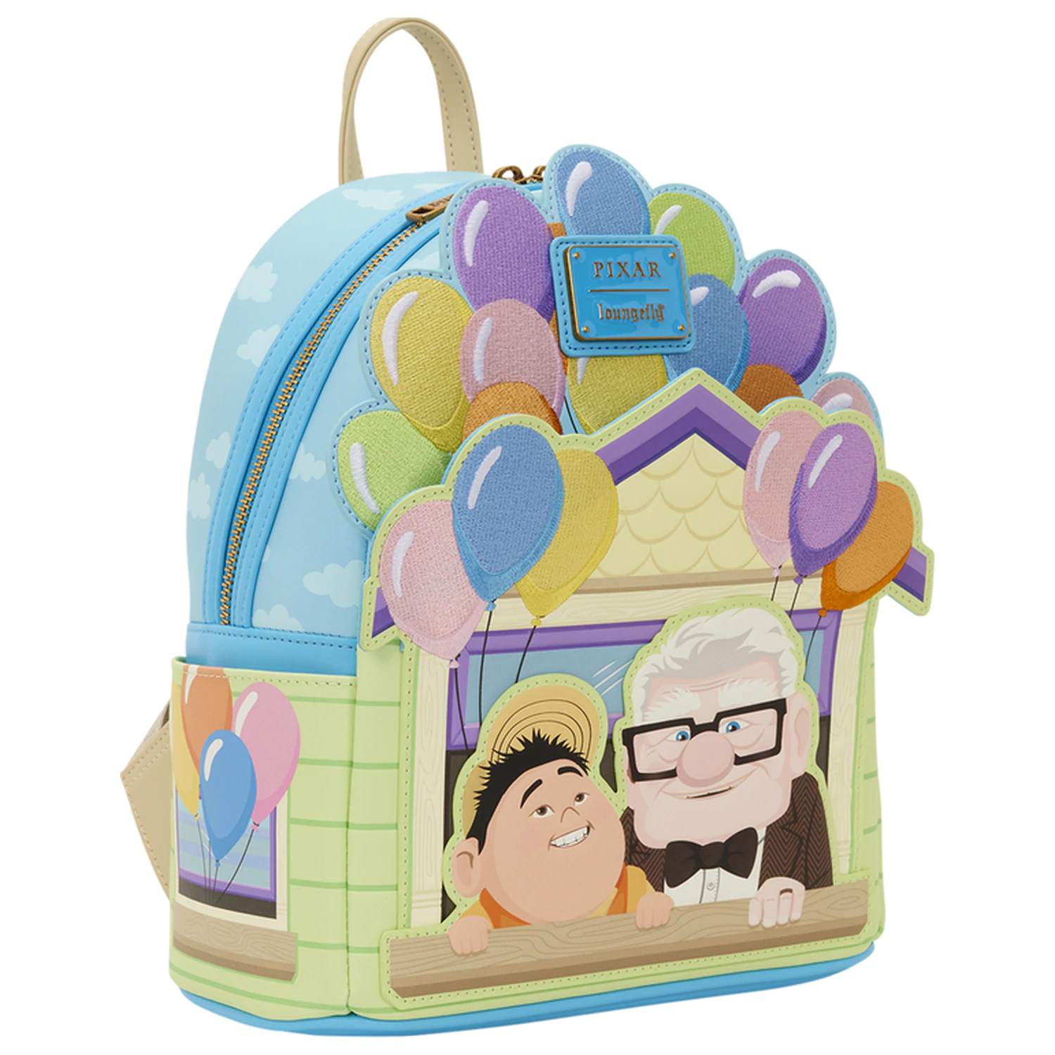 Loungefly Disney Pixar Up Carl & Russell ruksak 26cm produktová fotografia