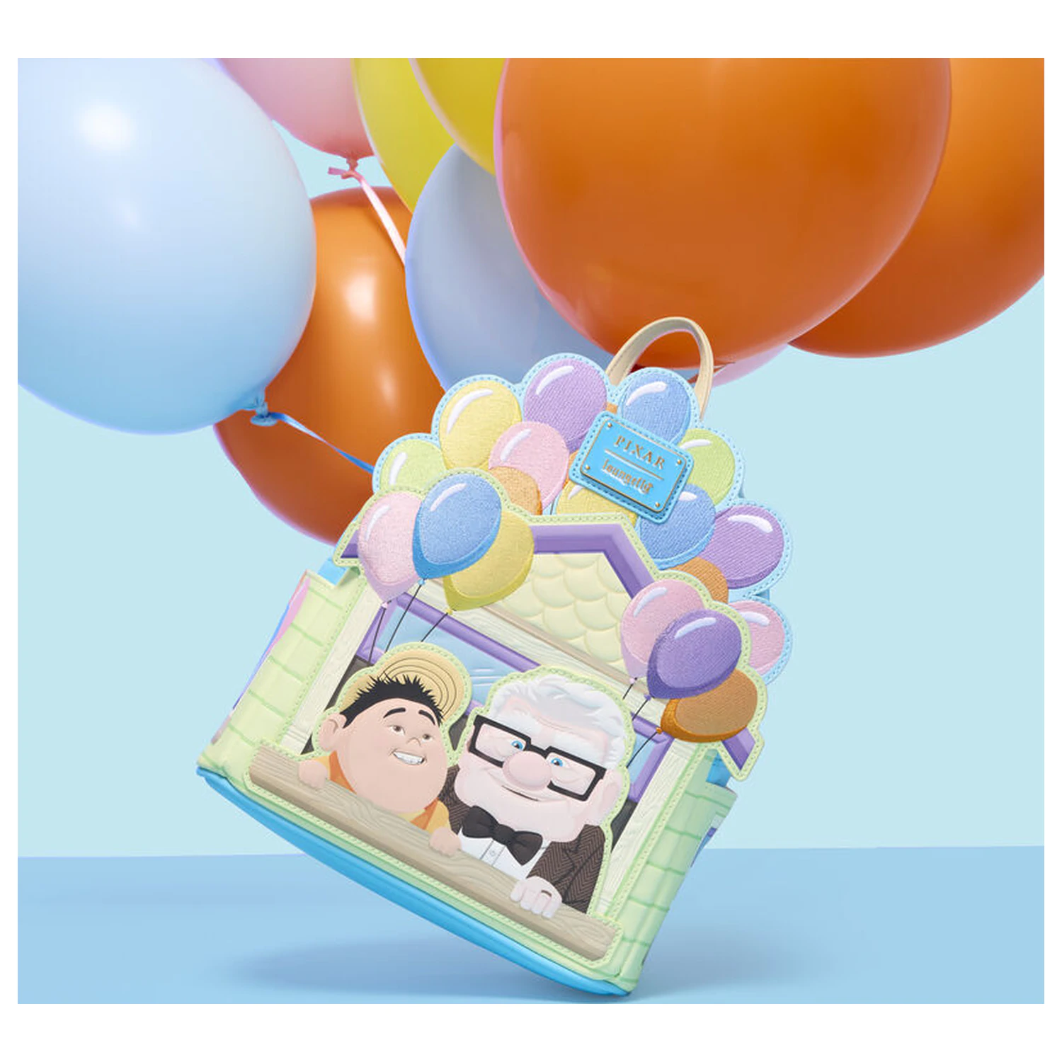Loungefly Disney Pixar Up Carl & Russell ruksak 26cm produktová fotografia
